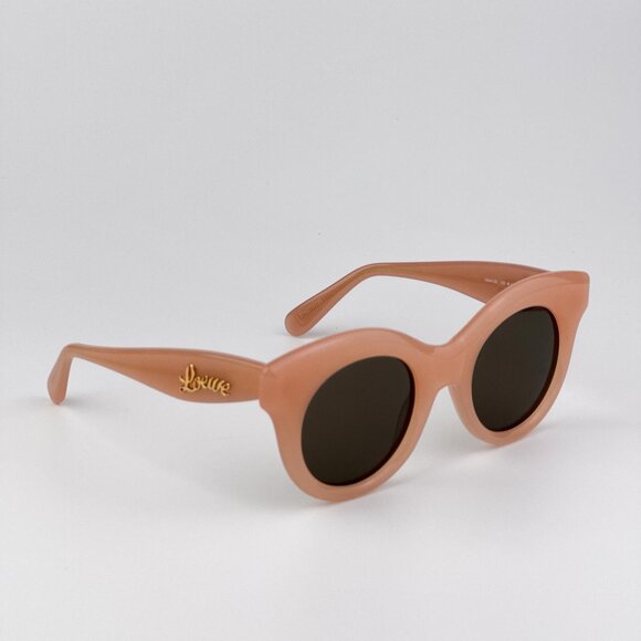 Loewe LW40126I Sunglasses – Pink Nude Cat Eye Brown | Model LW40126I 72E main image 6
